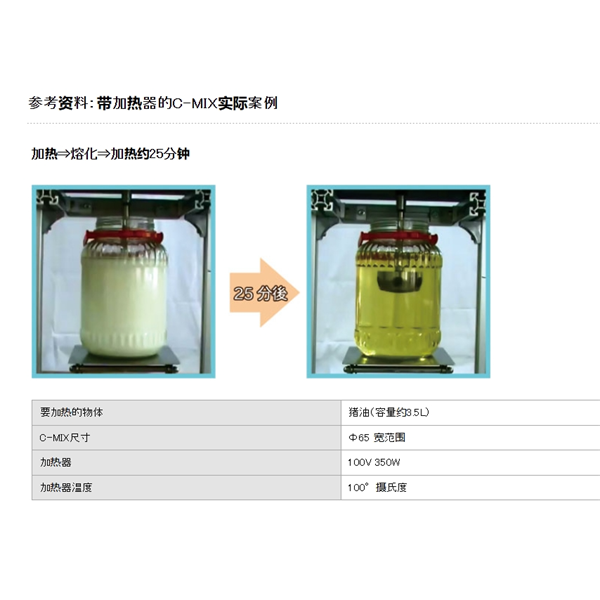 日本SAKAGUCHI坂口電熱無葉片攪拌器LD-019W03S-8300S