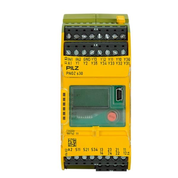 PILZ皮爾茲德國安全繼電器 PZE 9 110-120VAC 8n/o 1n/c